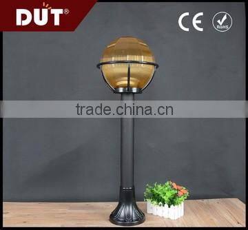outside use natural green unbreakable acrylic plastic globe lawn light fixture