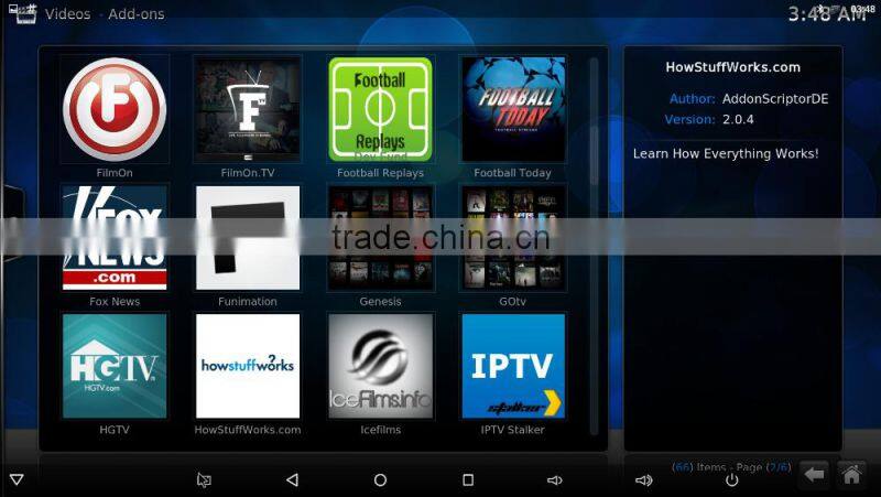 Bluetooth4.0 Media Player Android TV Box AmlogicS905 OTT Smart TV Box