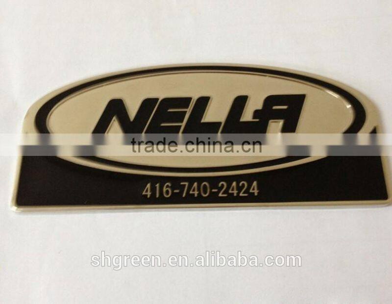 Top quality metal hangtag with key ring