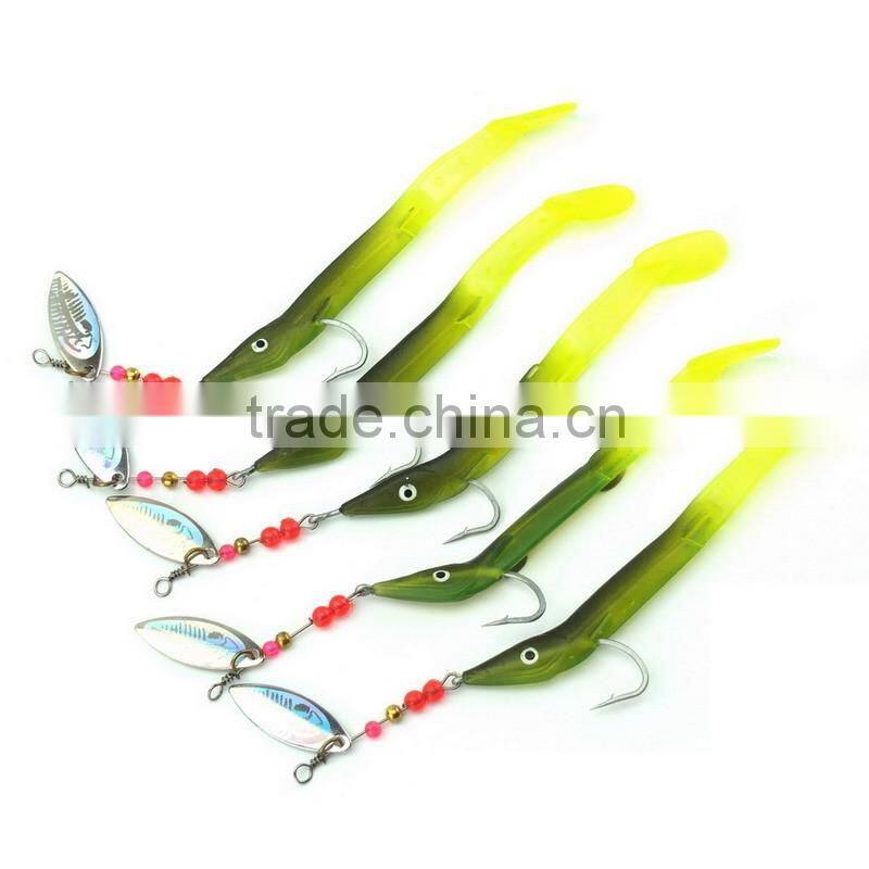 10 PCS 6g Fishing Spoon Lure Sequin Paillette Metal Hard Bait Hook Tackle Culter Mandarinfish Aukua Bass