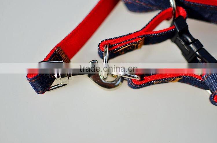 Branded Cheap Bulk Pet Supplies L Denim Pet Leashes