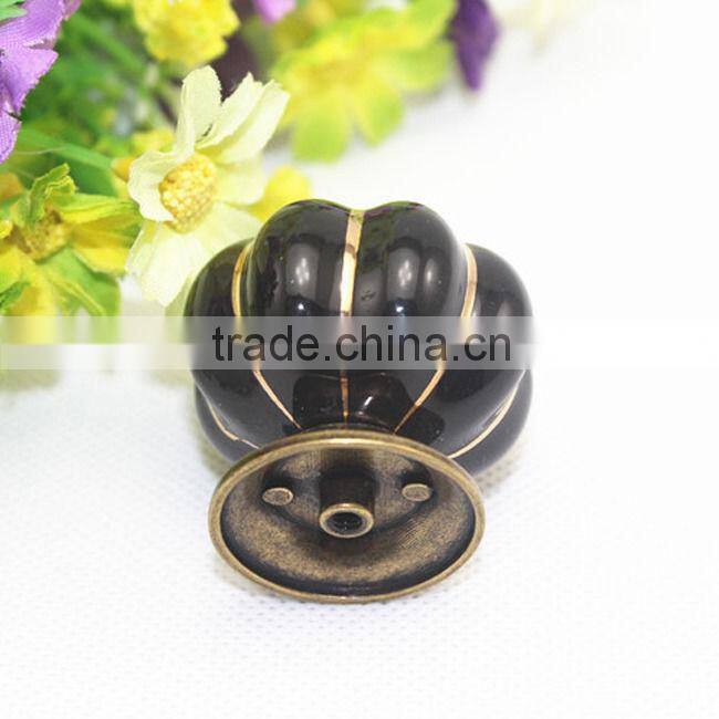 Foshan Manufacturer 2016-2017 furniture hardware kitchen cabinet ceramic knobs
