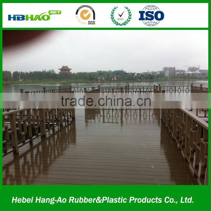 Eco Good Quality WPC Floor Deck/Wpc dock decking / wpc decking floor