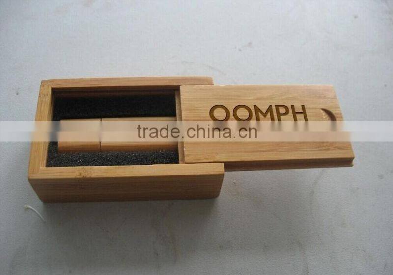 Customized Box and Wood USB Flash Drive 1GB 2GB 4GB 8GB 16GB 32GB