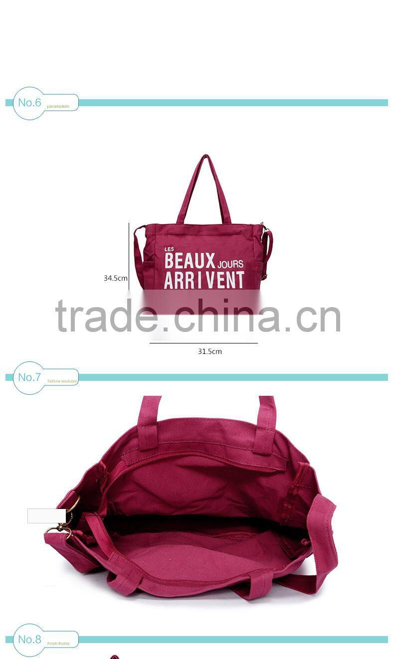Fashion Design Canvas Shopping bag for Shopping and Latest Cotton Shopping Bag Manufacturer