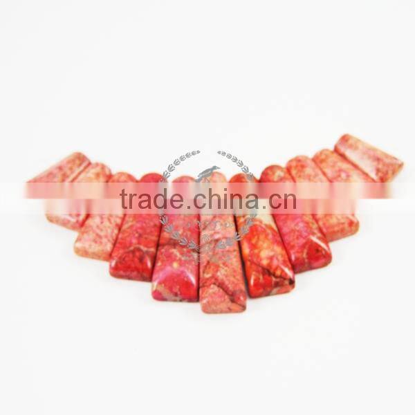 17-38mm rose orange imperial jasper cabochon beads,gemstone chorker necklace pendant cabochon loose beads set 3160007