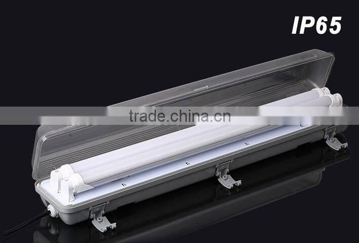 SMD2835 600mm LED tube batten Fittings,LED Industrial Tube Linear light , factory lighting fixtures 3 years warranty