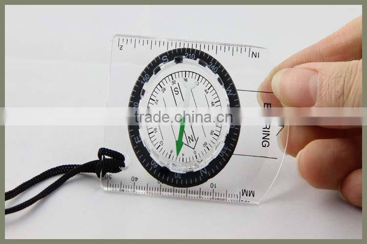DC35-1B wholesale professional simple compass with magnifier and scale