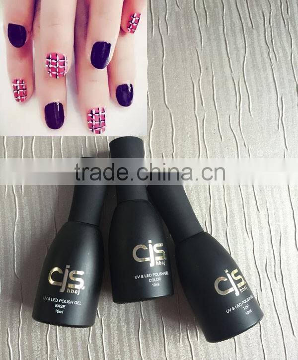Professional nail art 2016 color easy nail polish and uv gel