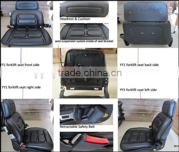 YY1 suspension seat base Linda forklift seat China