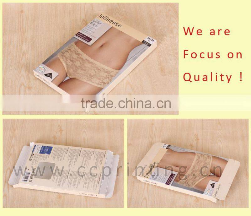 Hot sales customized foldable lingerie box