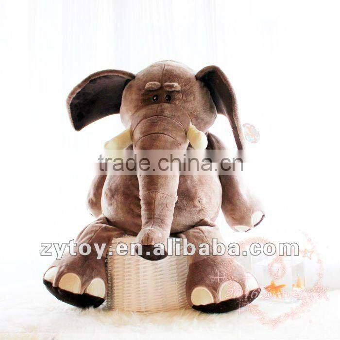 Cute Plush Elephant Toy OEM