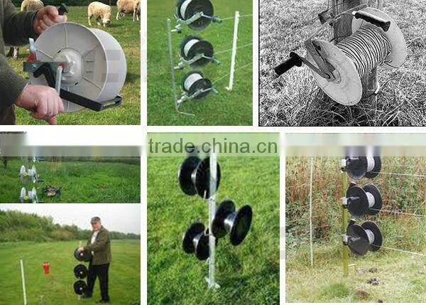 (China wholesale) 2013 Hot selling light tape and rope electric fence reel rangeland spare reel