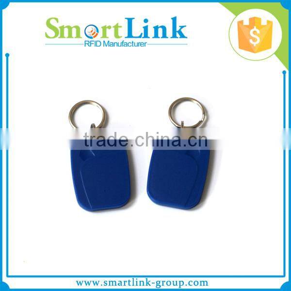 passive waterproof T5577 chip rfid key tag,ABS colorful customized key fob