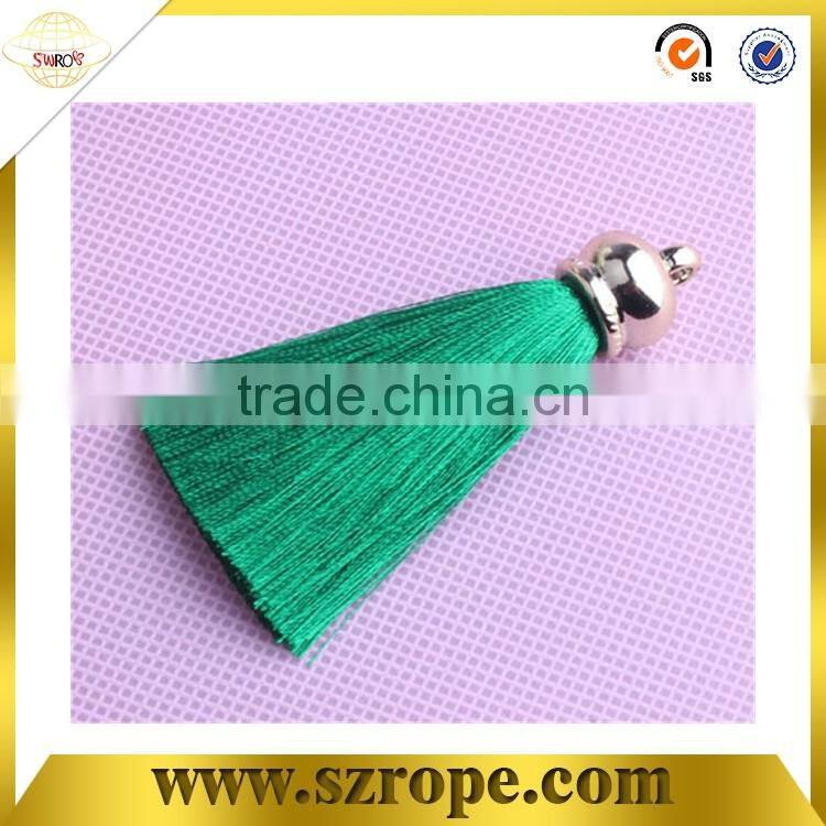 Silk tassel for key decoration