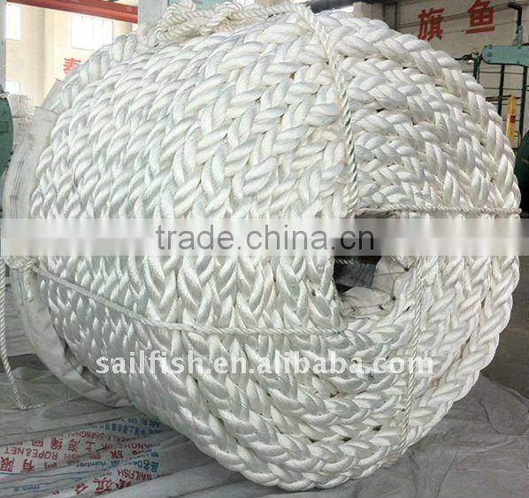 8 strand pp floating mooring line