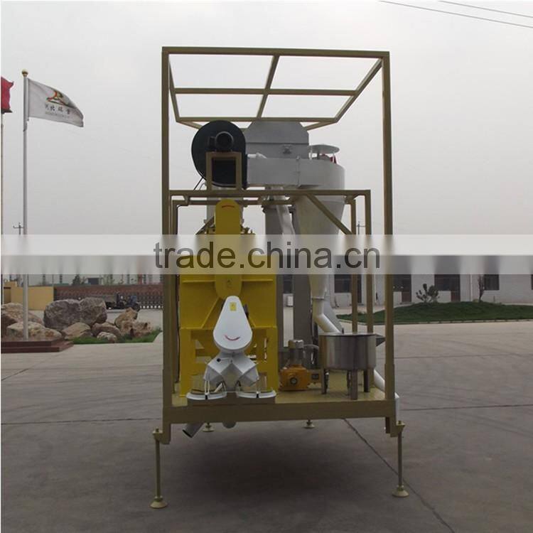 mobile seed cleaner for sesame wheat quinoa soybean