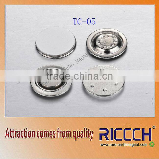 Customized Magnetic Button Name tag with 1 magnet disc