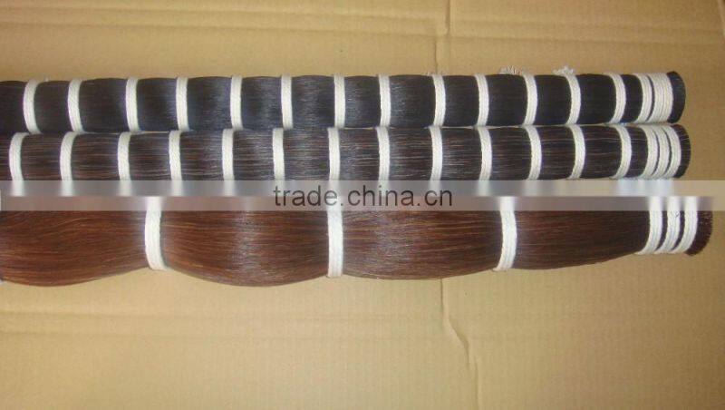 Horse tail extensions for sell with cap fake horse tail for sell