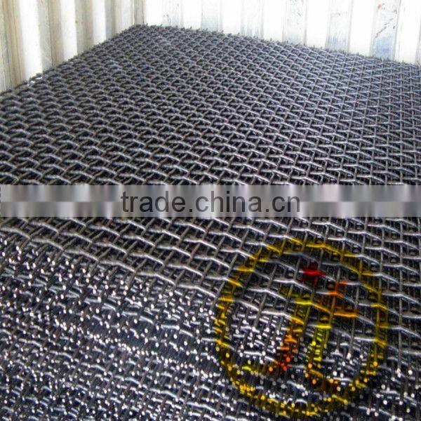 copper crimped woven wire mesh roll