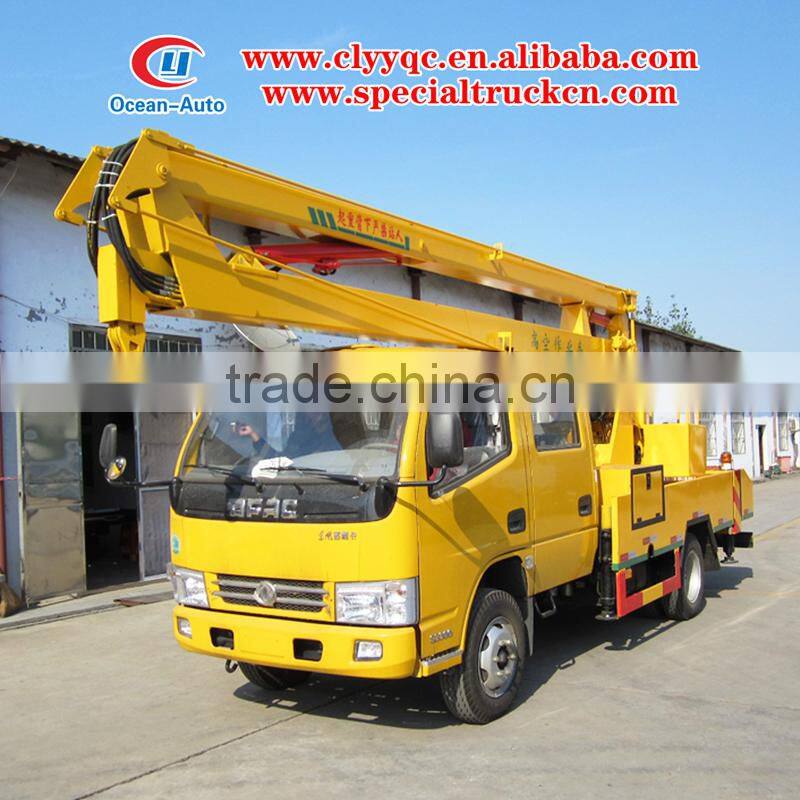 14-16m Dongfeng Aerial truck lift, high-altitude truck for Sale