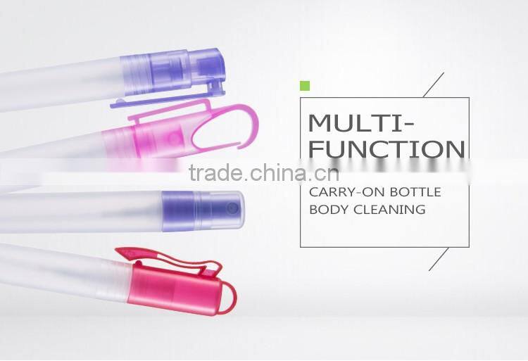 Factory price large hot sale empty portable colorful bottom refill perfume atomizer