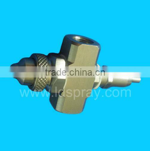 JCO type automatic cleaning or washing air atomizing spray nozzles