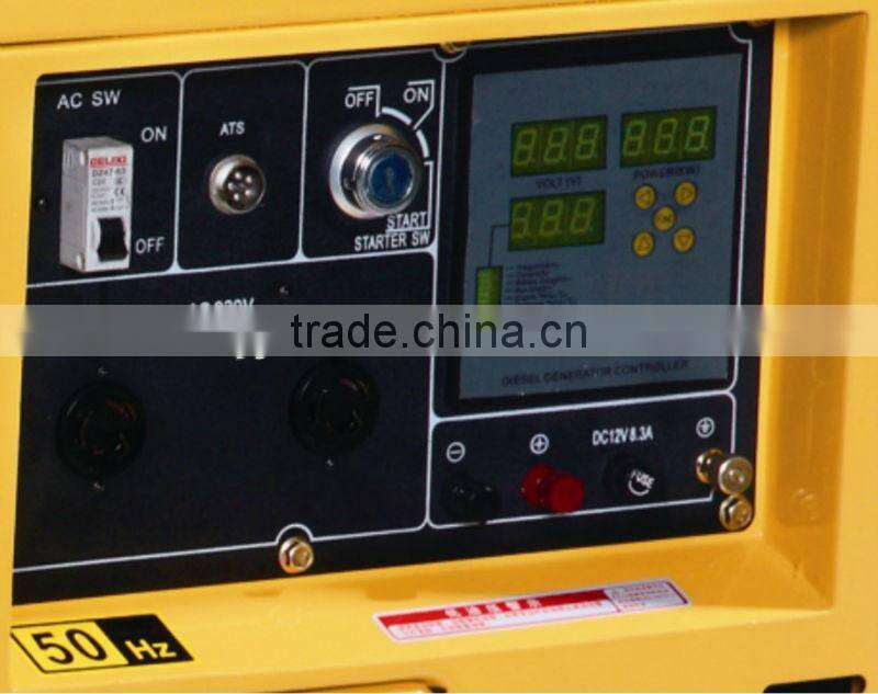 Diesel Silent Generator 6500 4.5KW