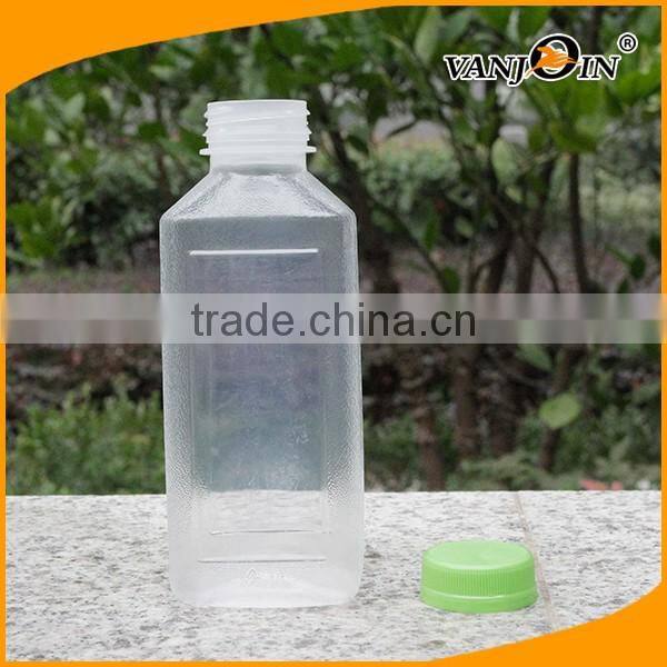 400ml Rectangle Hot Drink Bottle with Unsmooth Surface