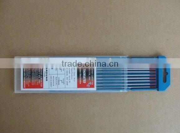 ISO 6848 Wth-2 Tungsten tig welding electrodes