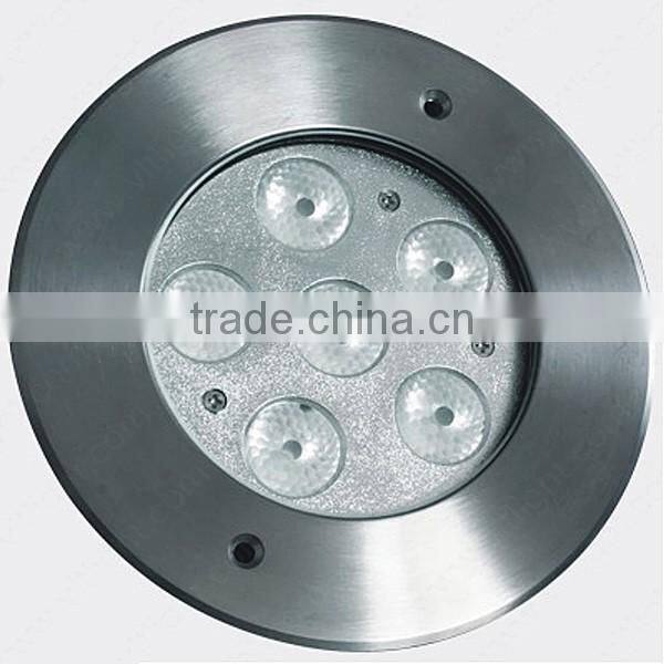 China manufacture RUW-A0018 Single or RGB 3in1 color 18w stainless steel led tub underwater light