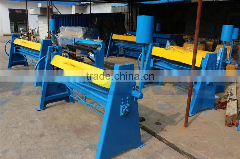 small manual bending machine/hand press brake/TDF duct manual folder
