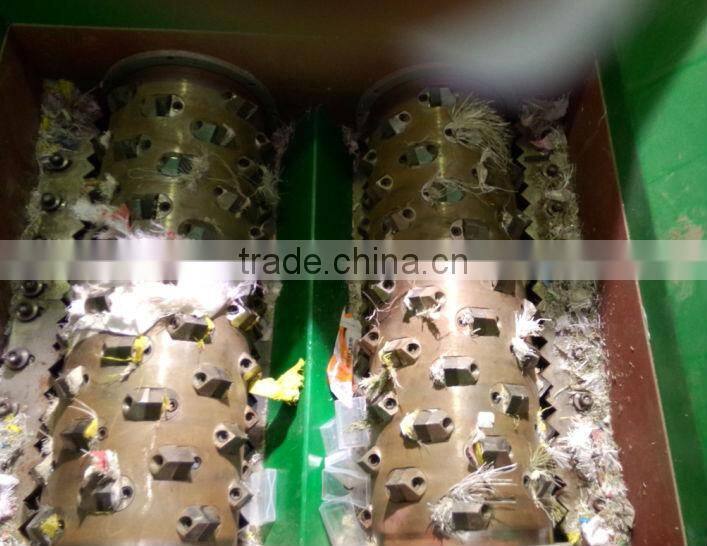 Two shaft jumbo bag shredder