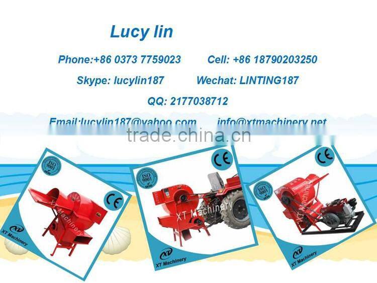 5.5kw 8hp 1600kg/h soybean thresher