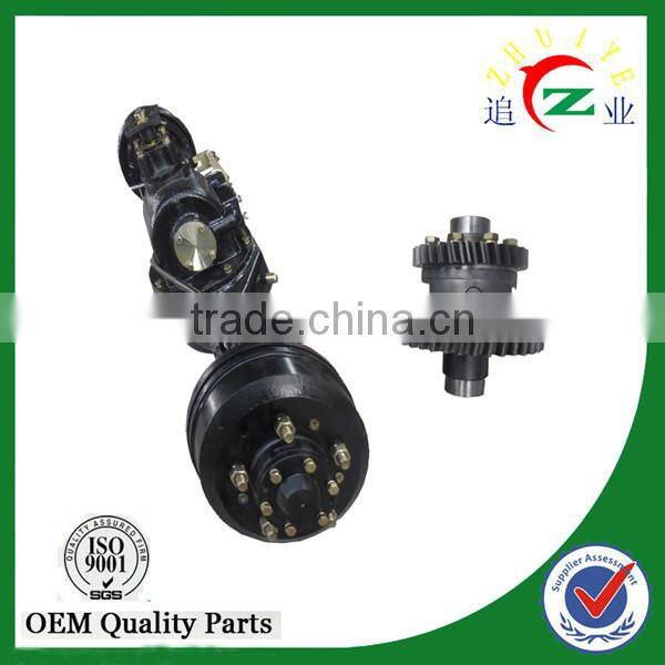 High quality differential rear axle for tricycle and utv