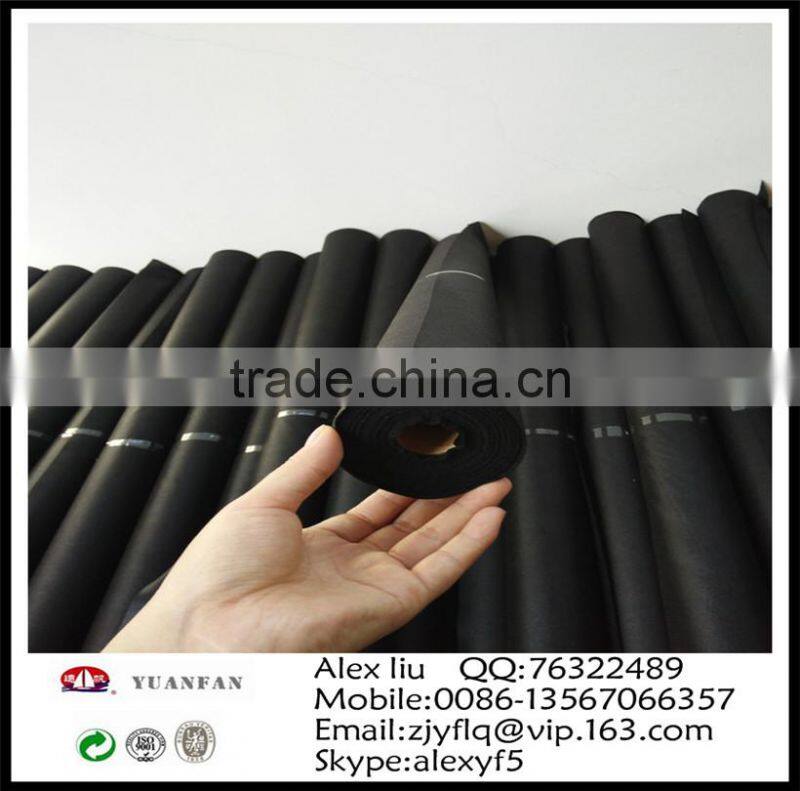 30gsm 50gsm 80gsm 100gsm black small roll non woven used for Gardening weed mat