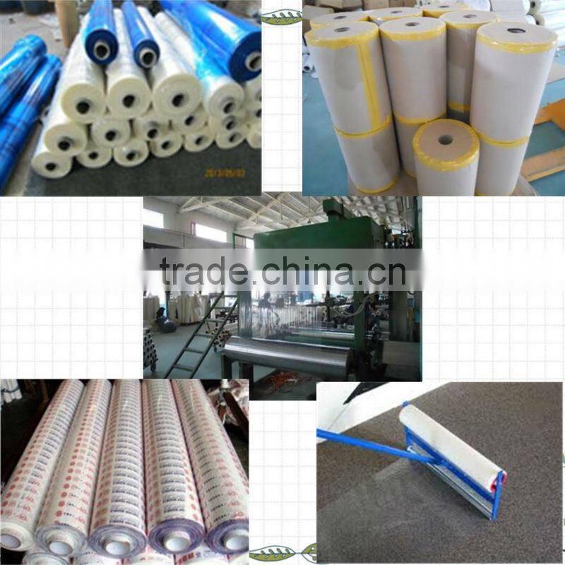 pe protective plastic film for carpet--carpet protector--carpet film