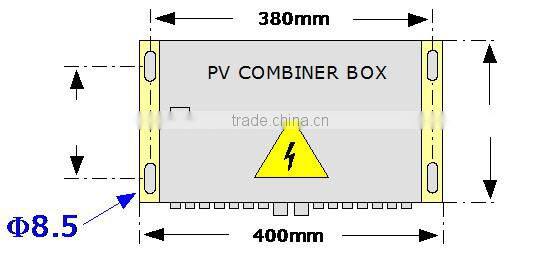 TC60NB-6T PV Array Combiner Box/6 in 1out combiner box/AC distribution box