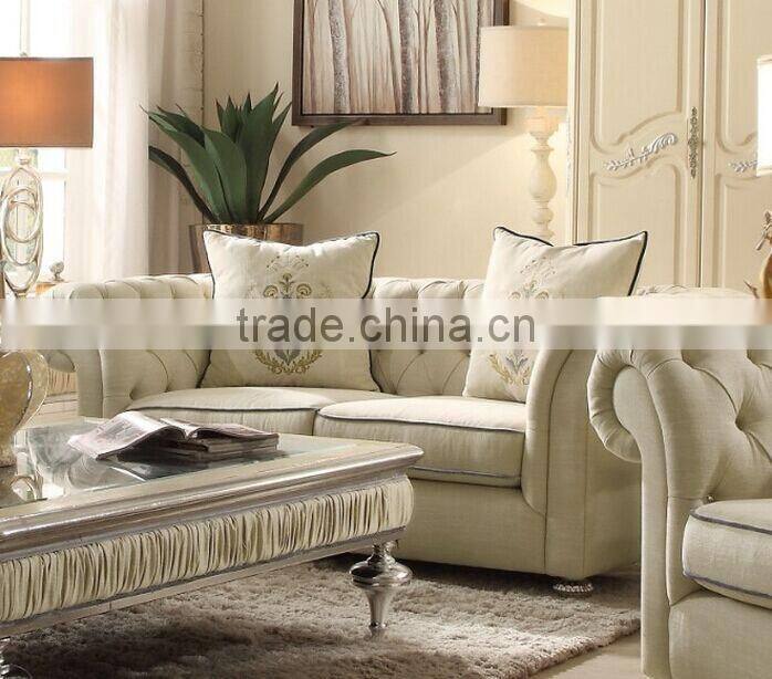 BISINI Contemporary Living Room Sofa, Solid Wood with Upholstery Fabric Sofa Set, Sectional Leisure Furniture Sofa (BF01-X1189)