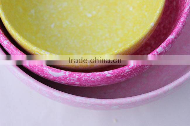 Wholesale cheap bowl shape colorful plastic flower pots