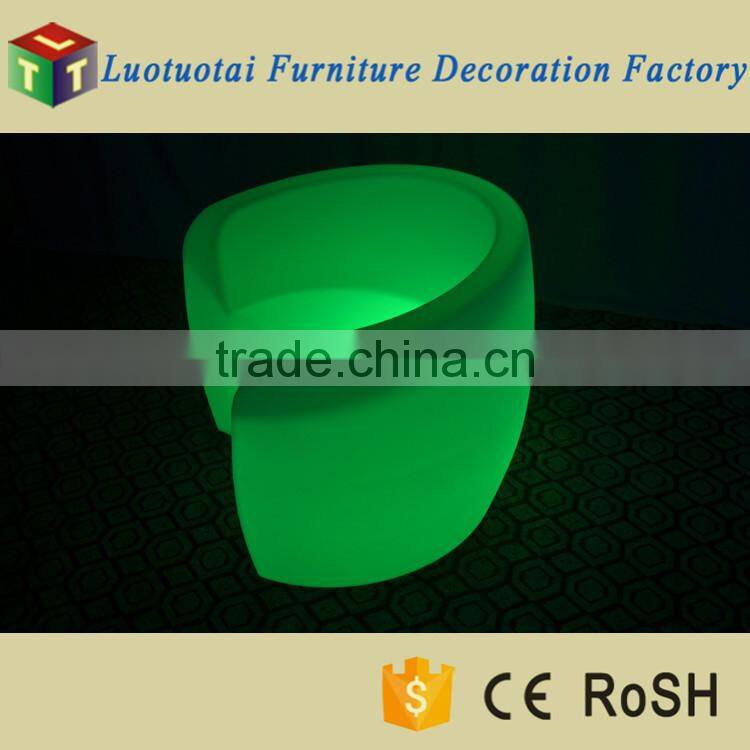 Furniture Factory Wholesale Rechargeable Color Changing Light Up Sofa LED