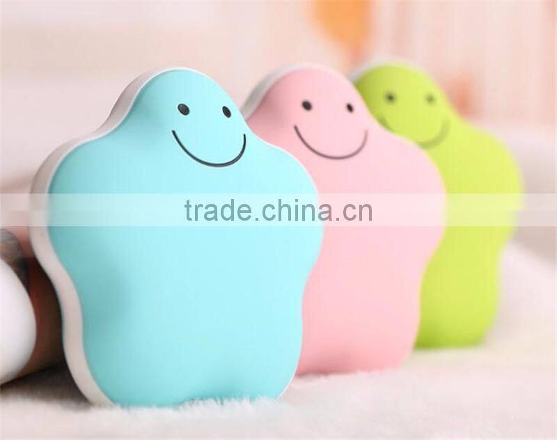 Shenzhen factory direct sales Lucky star charge hand warmer USB charging warm hand Dual purpose hand warmer