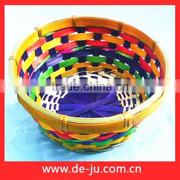 Professional Cheap Rectangular Bread Bamboo Picnic Basket