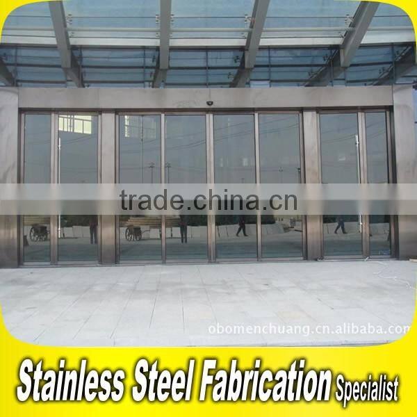 Luxury Metal Stainless Steel Grill Entry Door