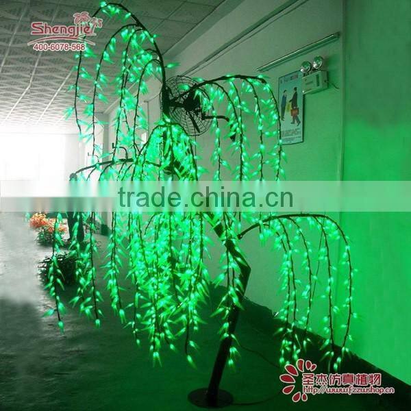SJ218002 hot sell led weeping willow tree lighting