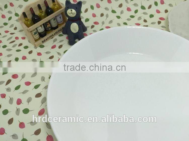 Hot sale Chinese Bulk stocked Dinner ceramic Plate