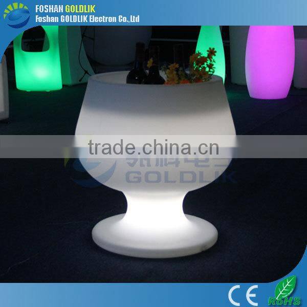 LED remote control plastic Ice Bucket GKP-052RT