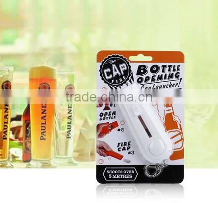 cap fire Bottle Opener Launcher Shooter By Spinning Hat Fire Cap