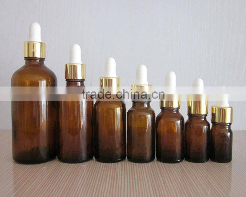 amber color 30ml bottle of perfume