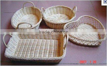 2013 Latest 4 kinds of wicker basket fruit basket